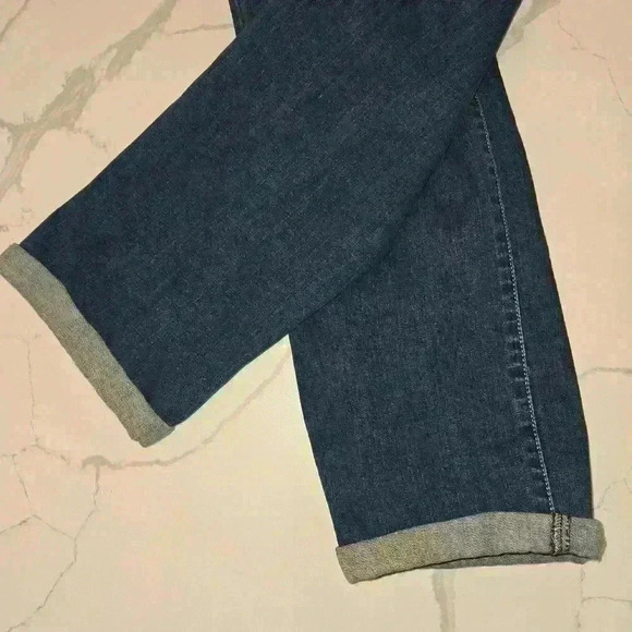 Levi Womens Slim Fit Stretch Overalls Medium Blue Wash Size 13 - Picture 5 of 12